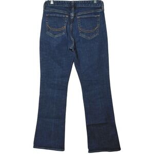 Boho Old Navy The‎ Dreamer Bootcut Jeans Women 8 *Hemmed?* Blue Denim Stretch